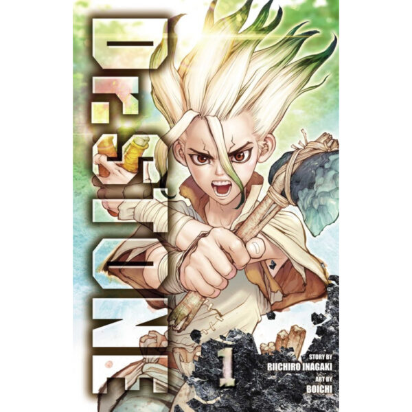 Dr. Stone Vol. 1 Cover Art