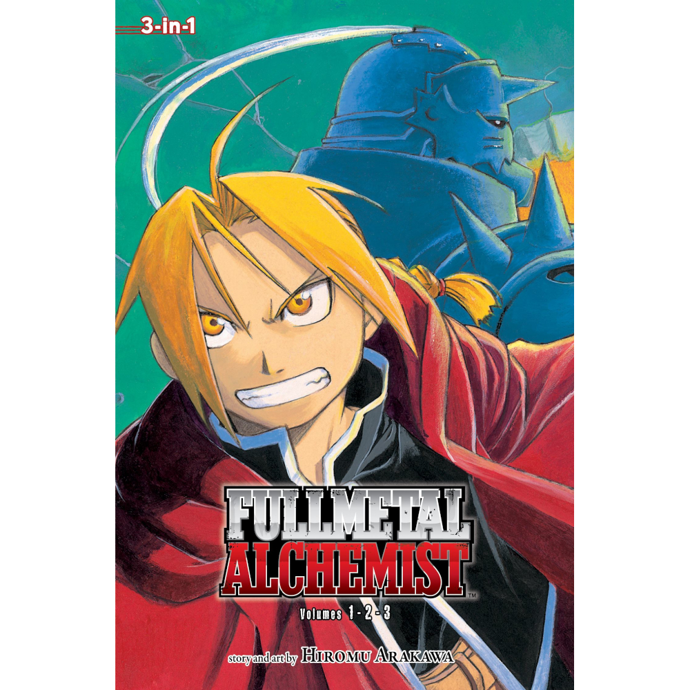 Fullmetal Alchemist 3-in-1 Edition Vol. 1 Cover Art