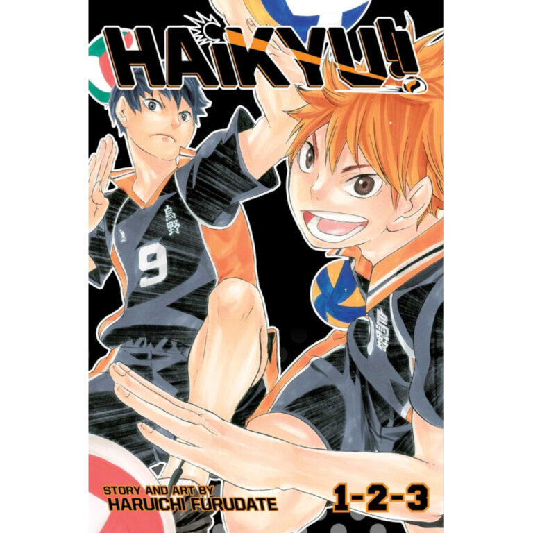 Haikyu!! 3-in-1 Edition Vol. 1 Cover Art