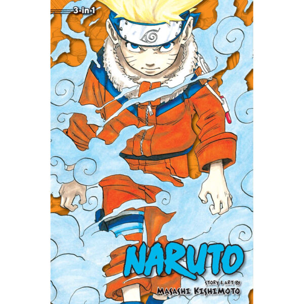 Naruto 3-in-1 Edition Vol. 1 Cover Art