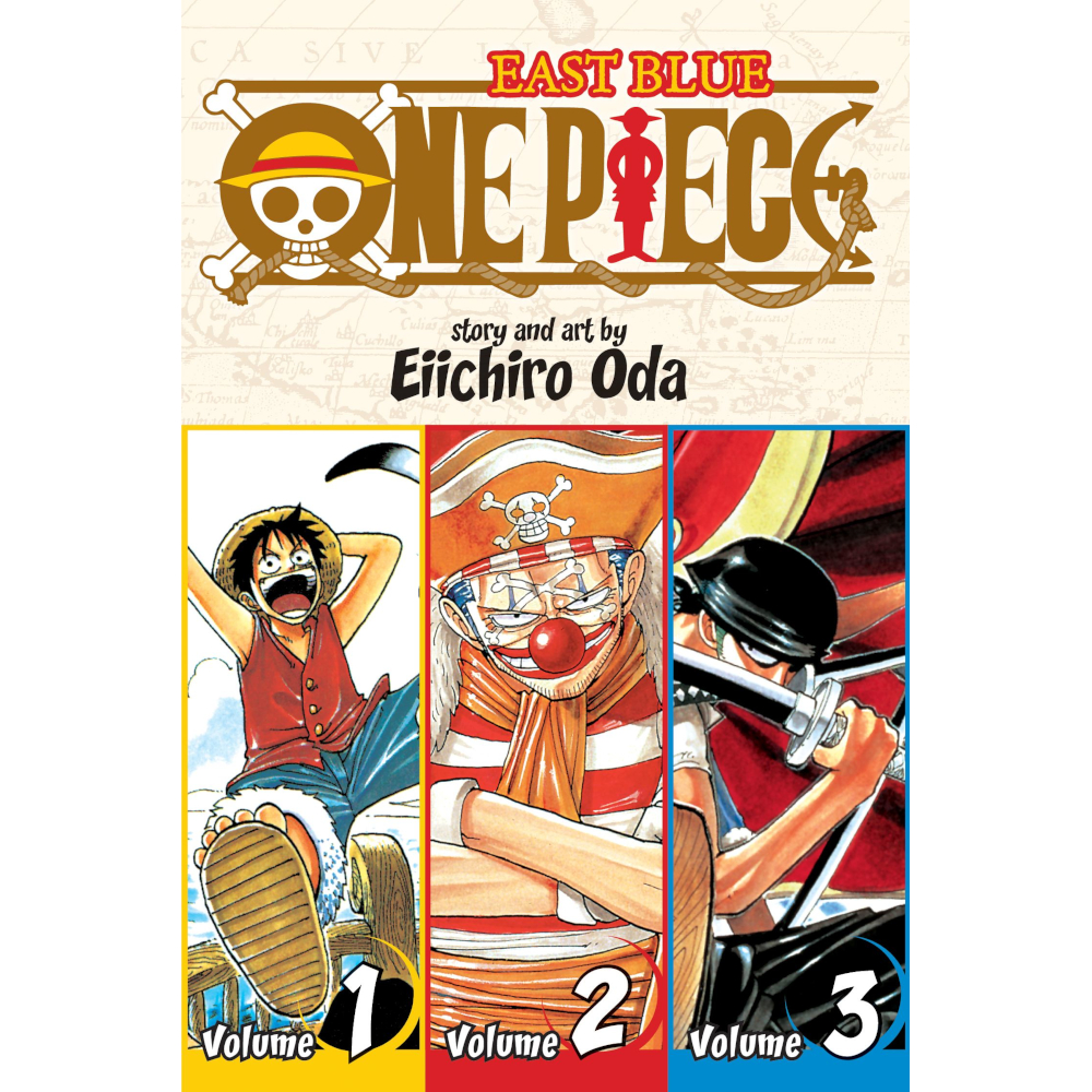 One Piece 3-in-1 Edition Vol. 1 Cover Art