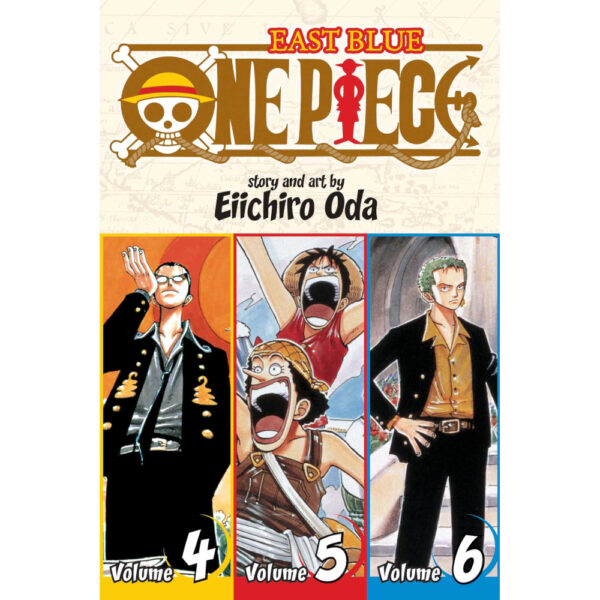 One Piece 3-in-1 Edition Vol. 2 Cover Art