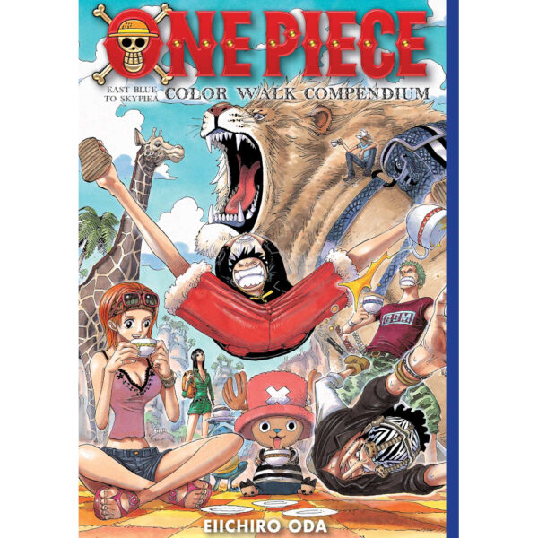 One Piece Color Walk Compendium - Vol. 1 (East Blue to Skypiea) Cover Art