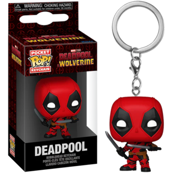 Μπρελόκ Funko Pocket POP! Deadpool & Wolverine - Deadpool