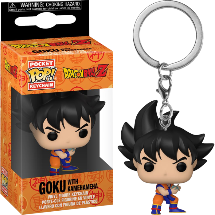 Μπρελόκ Funko Pocket POP! Dragon Ball - Goku with Kamehameha
