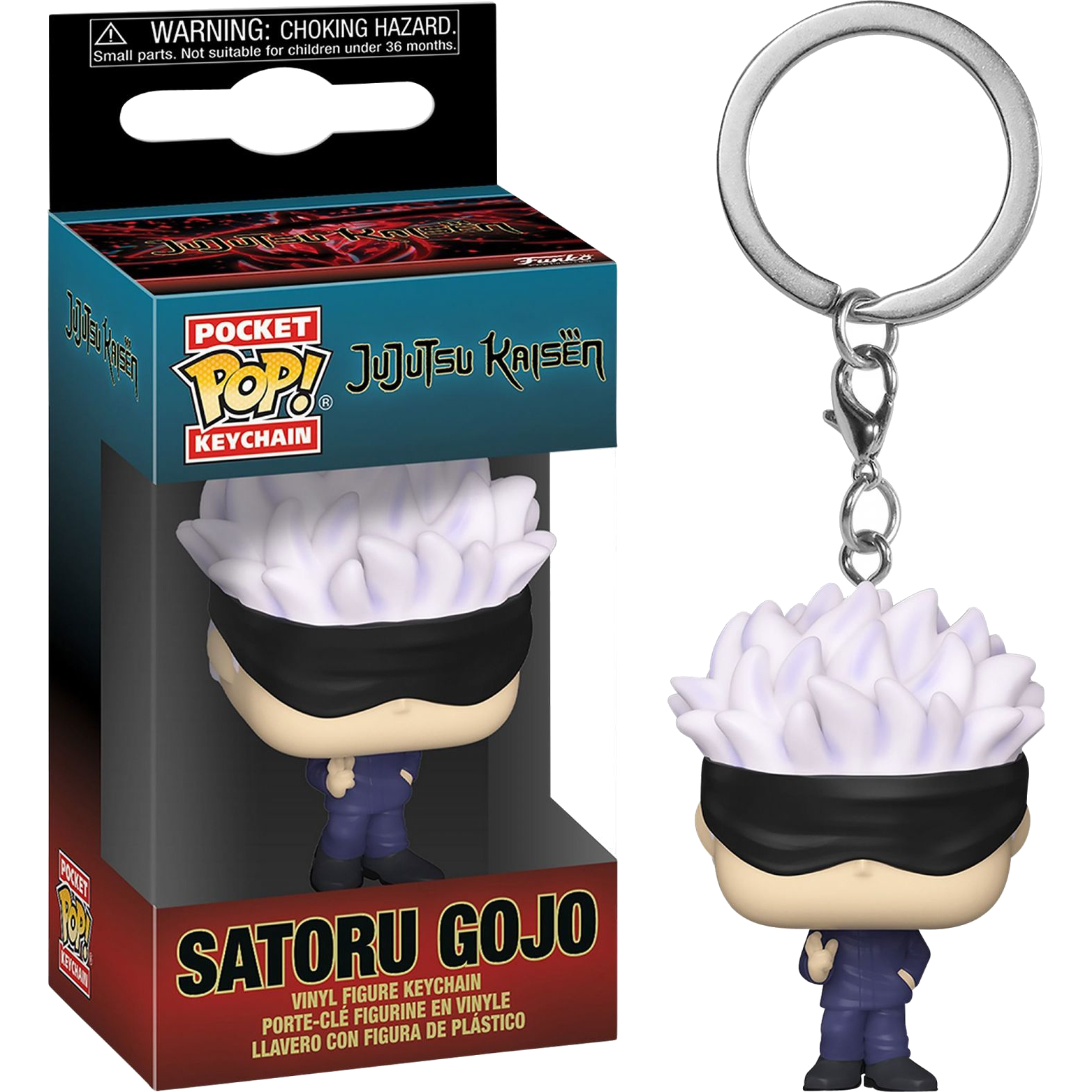 Μπρελόκ Funko Pocket POP! Jujutsu Kaisen - Satoru Gojo