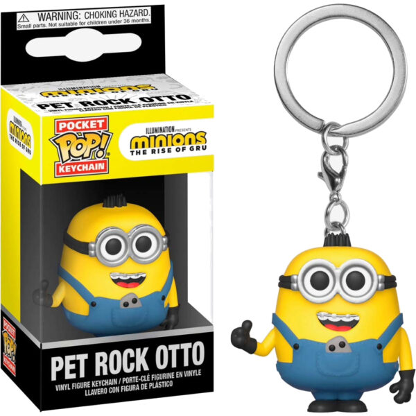 Μπρελόκ Funko Pocket POP! Minions - Pet Rock Otto