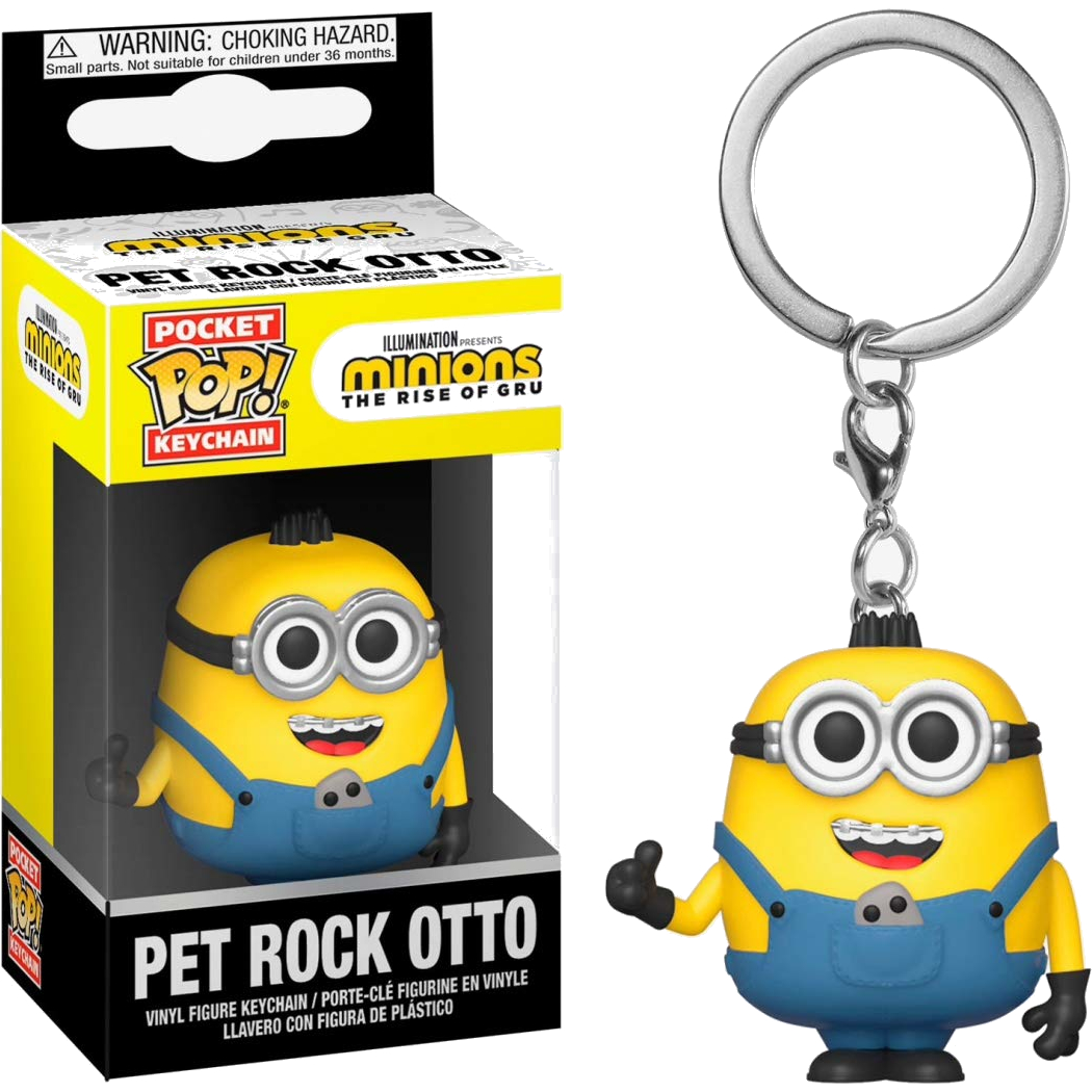 Μπρελόκ Funko Pocket POP! Minions - Pet Rock Otto