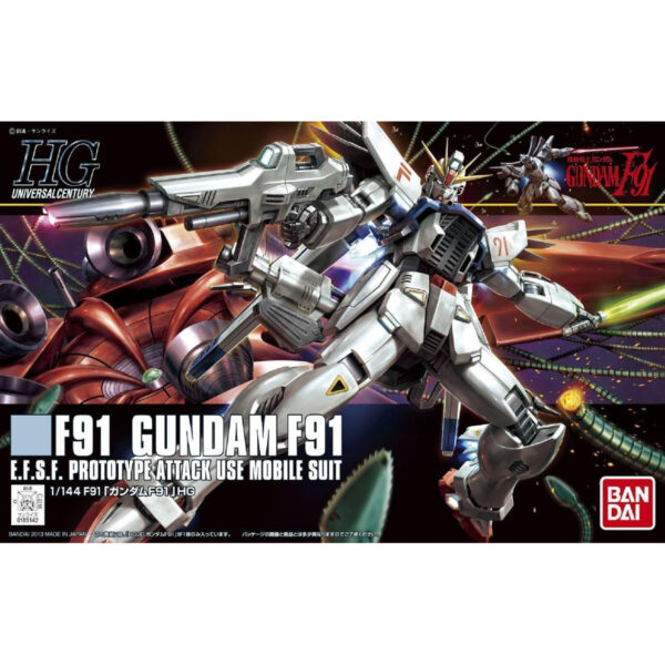 Gundam - High Grade Gunpla Model Kit Gundam F91 1-144