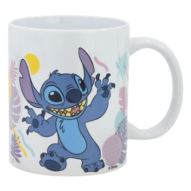 Mug Disney Lilo & Stitch - Stitch Hawaian Flower (325ml)