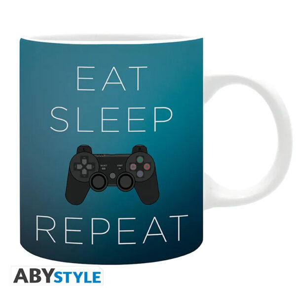 Mug Playstation - Eat Sleep Play Repeat (320ml)
