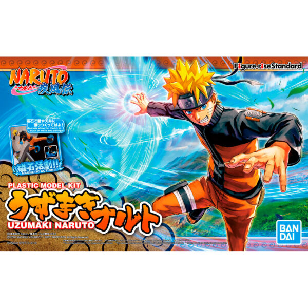 Naruto Shippuden - Figure-Rise Standard Model Kit Uzumaki Naruto Box