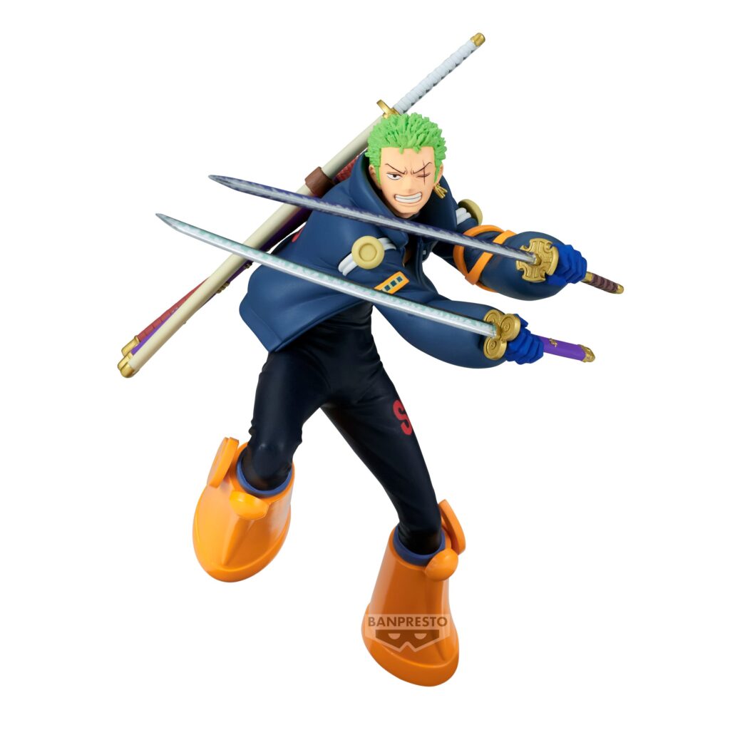 One Piece - Banpresto - Roronoa Zoro (Battle Record Collection) Egghead Figure (16cm) (89843)