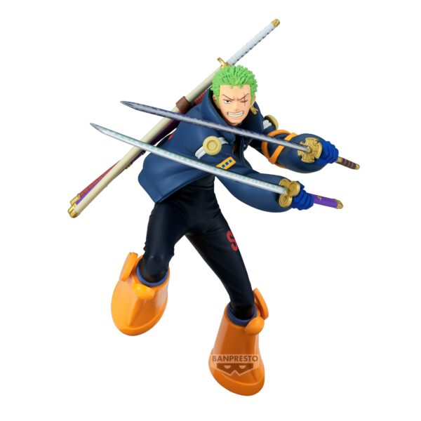 One Piece - Banpresto - Roronoa Zoro (Battle Record Collection) Egghead Figure (16cm) (89843)