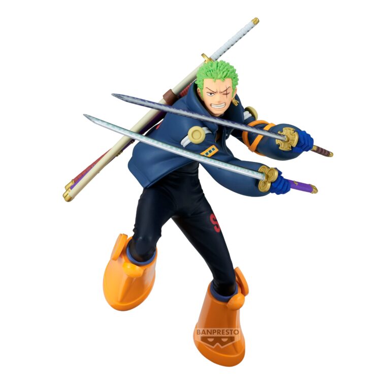 One Piece - Banpresto - Roronoa Zoro (Battle Record Collection) Egghead Figure (16cm) (89843)