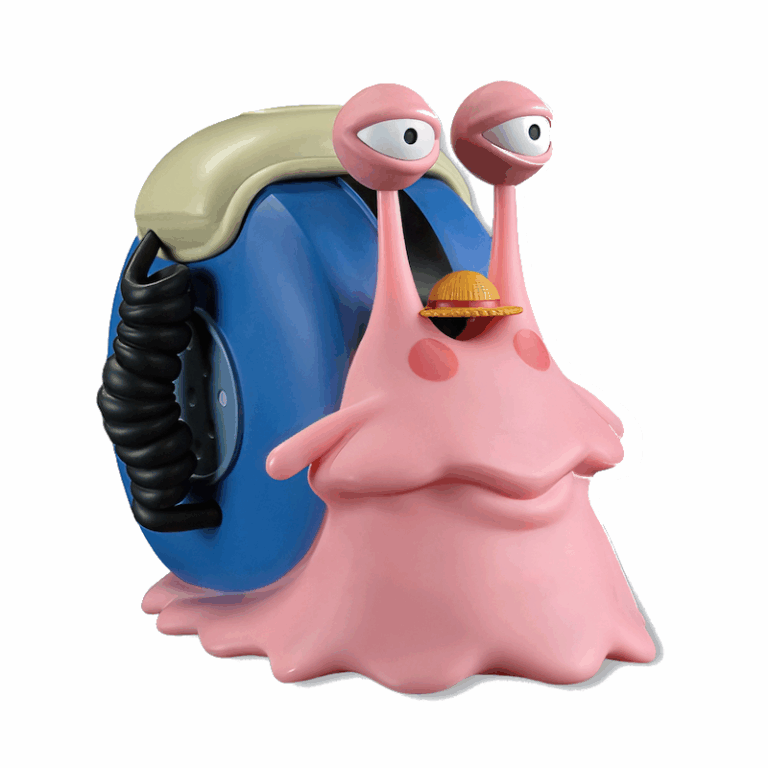 One Piece Money Box Transponder Snail Luffy