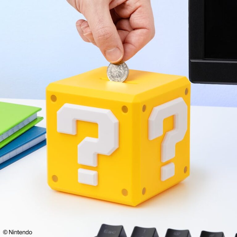 Super Mario Money Box - Question Mark Block