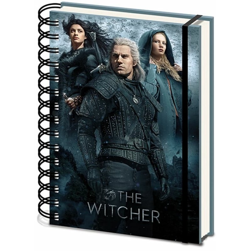The Witcher - Witcher, Ciri and Yennefer Notebook