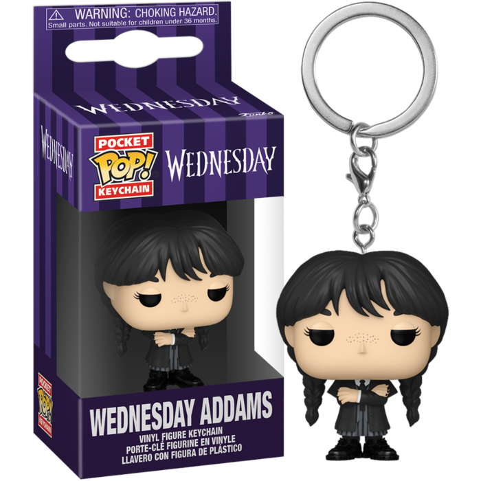 Μπρελόκ Funko Pocket POP! Wednesday - Wednesday Addams