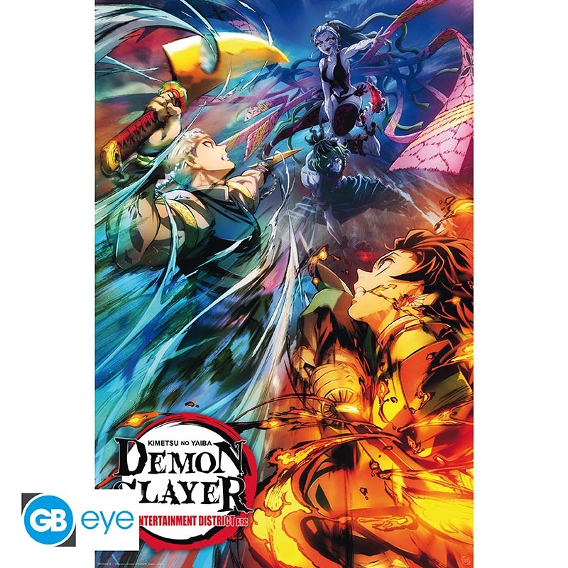 Demon Slayer - Entertainment District Battle Against the Upper Six - Αφίσα 61x91cm