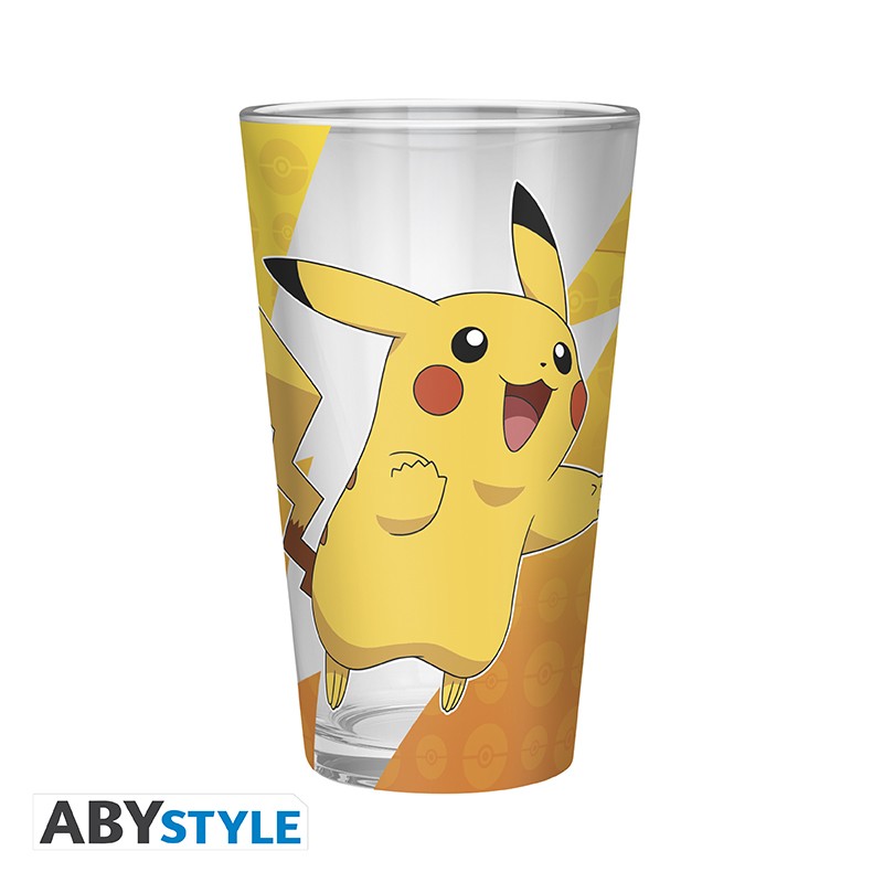 Glass Pokemon Pikachu 25 Premium Foil 400ml