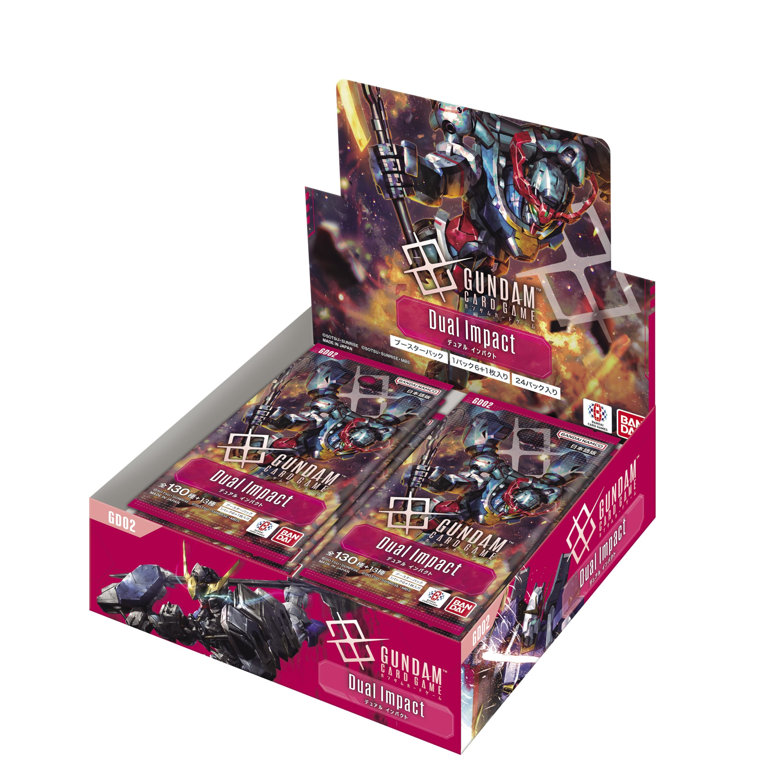 Gundam Card Game Dual Impact Booster Box (GD02) (24 Packs)