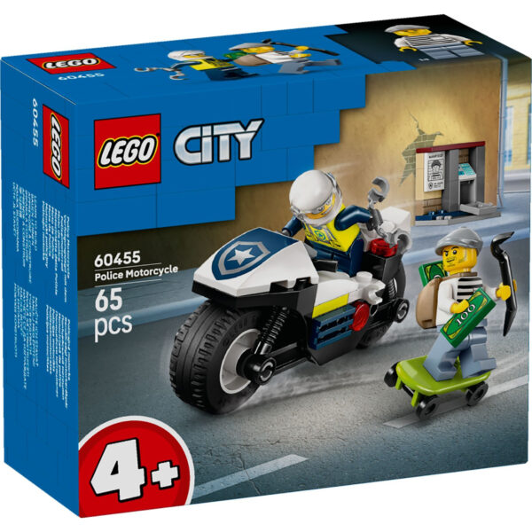 LEGO City - Police Motorcycle Chase 60455