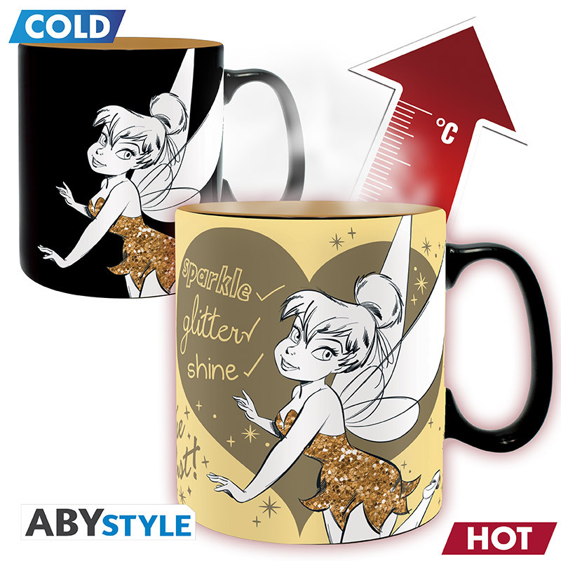 Mug Heat Change Disney - Tinkerbell (460ml)