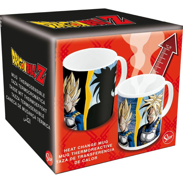 Mug Heat Change Dragon Ball - Goku & Vegeta (460ml)