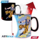 Mug Heat Change Dragon Ball Son Goku Vs Kid Buu 460ml