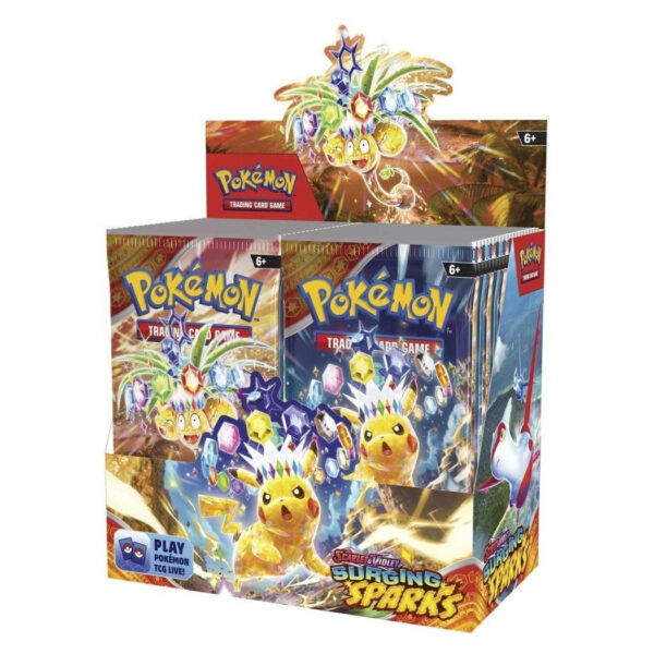 Pokemon TCG Scarlet & Violet Surging Sparks Booster Box 36 Packs