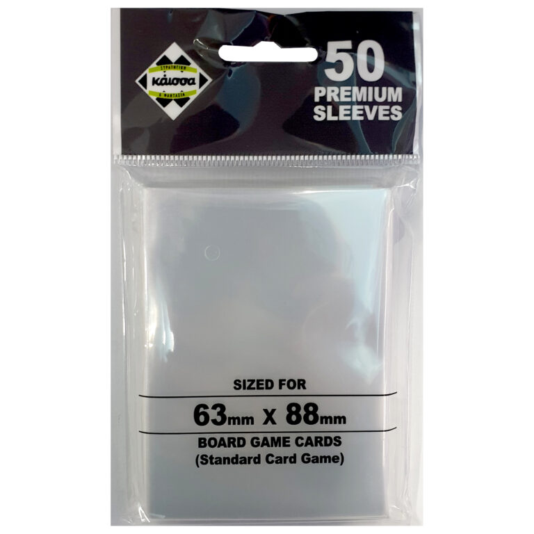 Premium Standard Sleeves Kaissa - Clear Heavy (50ct)
