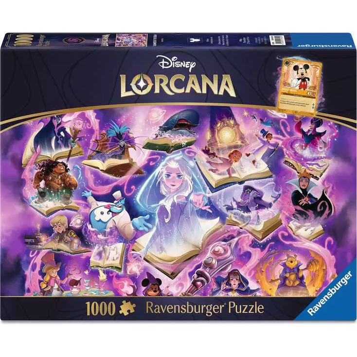 Puzzle 1000pcs Disney Lorcana - DLC Glimmers of the Realm Amethyst