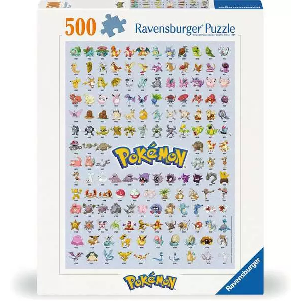 Puzzle 500 Pokemon - The Original 151 Pokemon