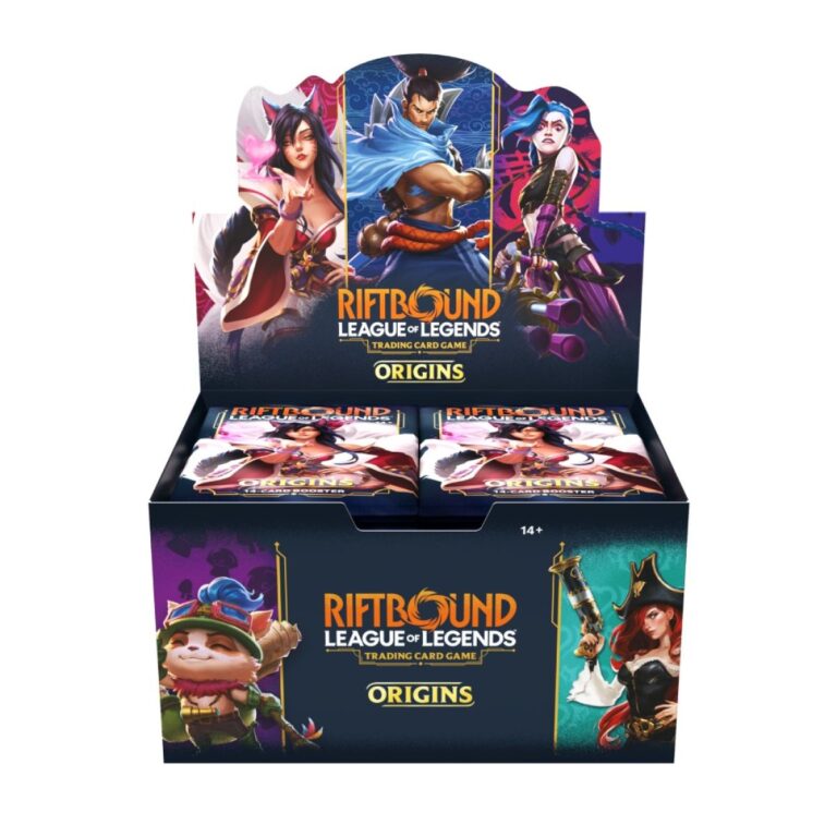 Riftbound League of Legends TCG – Set One Origins Booster Box (24 packs)