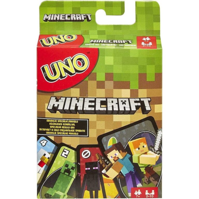 Boardgame UNO - Minecraft
