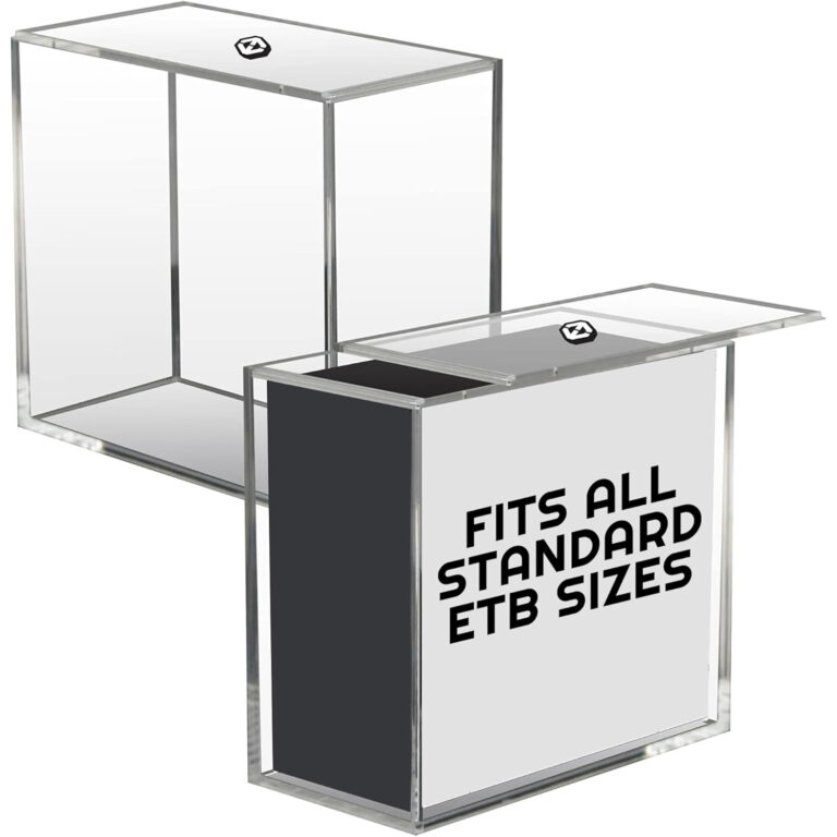 EVORETRO - Pokemon Elite Trainer Box Acrylic Display Case (ETB)