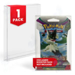 EVORETRO - Pokemon Sleeved Booster Pack PET Protector Case