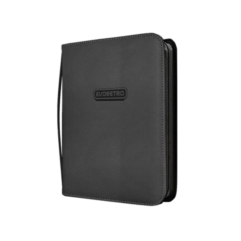 EVORETRO SHIELD+ 4-Pocket Zippered Toploader Compact Binder