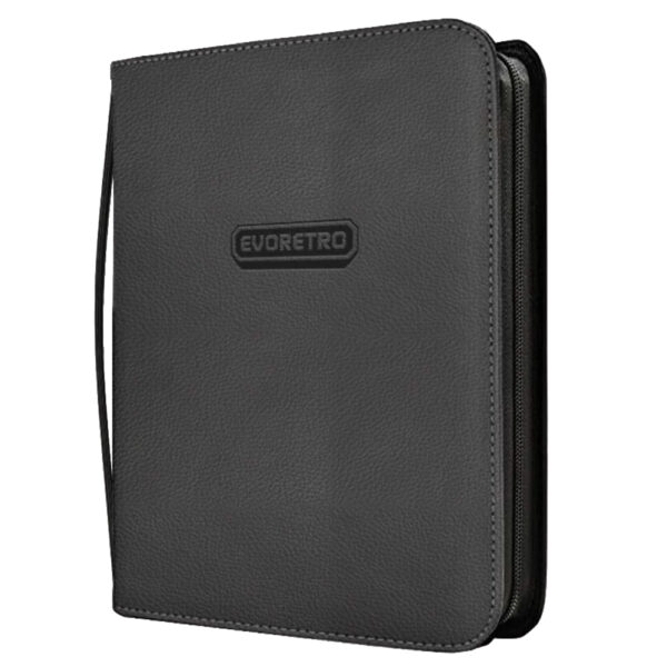 EVORETRO SHIELD+ 9-Pocket Zippered Toploader Binder