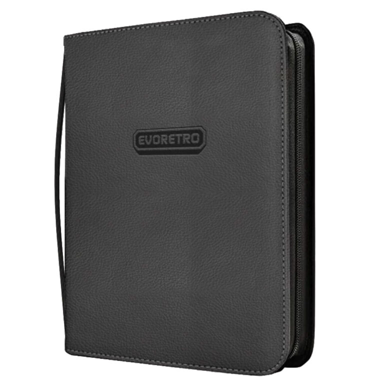 EVORETRO SHIELD+ 9-Pocket Zippered Toploader Binder