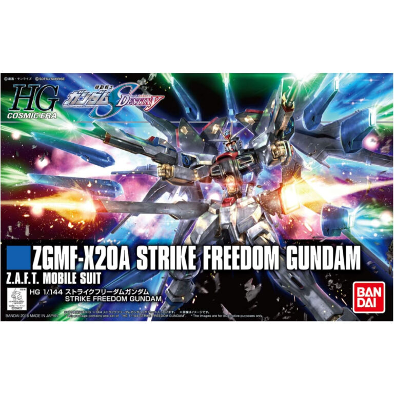 Gundam - High Grade Gunpla Model Kit ZGMF-X20A Strike Freedom Gundam (1-144)