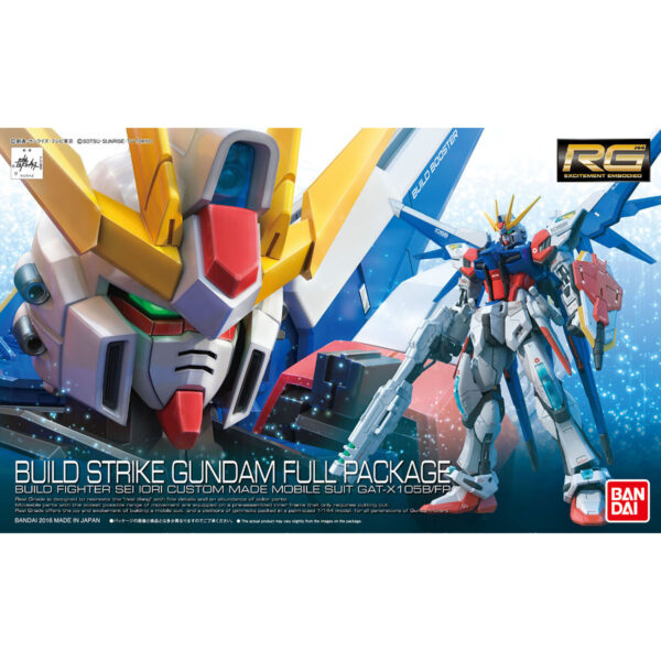 Gundam - Real Grade Gunpla Model Kit Build Strike Gundam Full Package (1-144)
