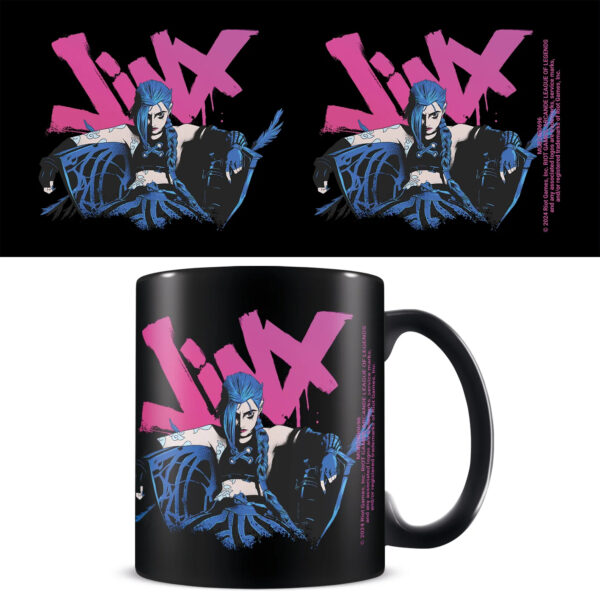 Mug League of Legends - Arcane Jinx (315ml)