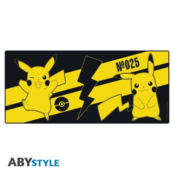 Pikachu No 025 - XL Desktop Mat (Mouse Pad-Playmat)