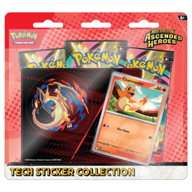 Pokemon TCG Ascended Heroes Tech Sticker Collection (Charmander)