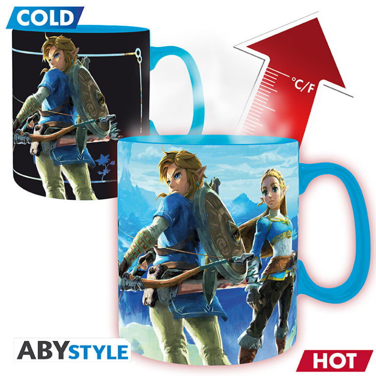 Κούπα Heat Change The Legend of Zelda - Breath of the Wild (460ml)