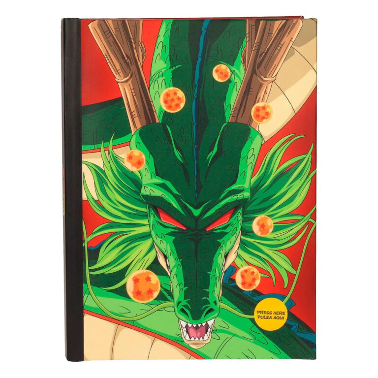 Σημειωματάριο Δετό Dragon Ball Z - Shenron Premium Notebook με Φως