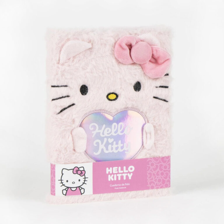 Σημειωματάριο Δετό Hello Kitty Fluffy Notebook