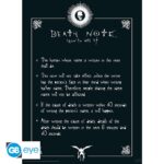 Death Note Poster Set - Yagami Light with Ryuk and Death Note How To - Αφίσα 38x52 (Σετ 2 Τεμαχίων) 2